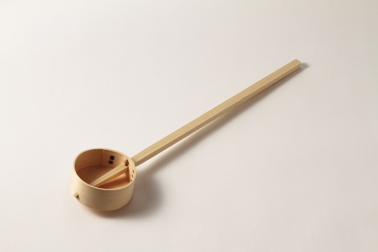 手杓（木曽檜）