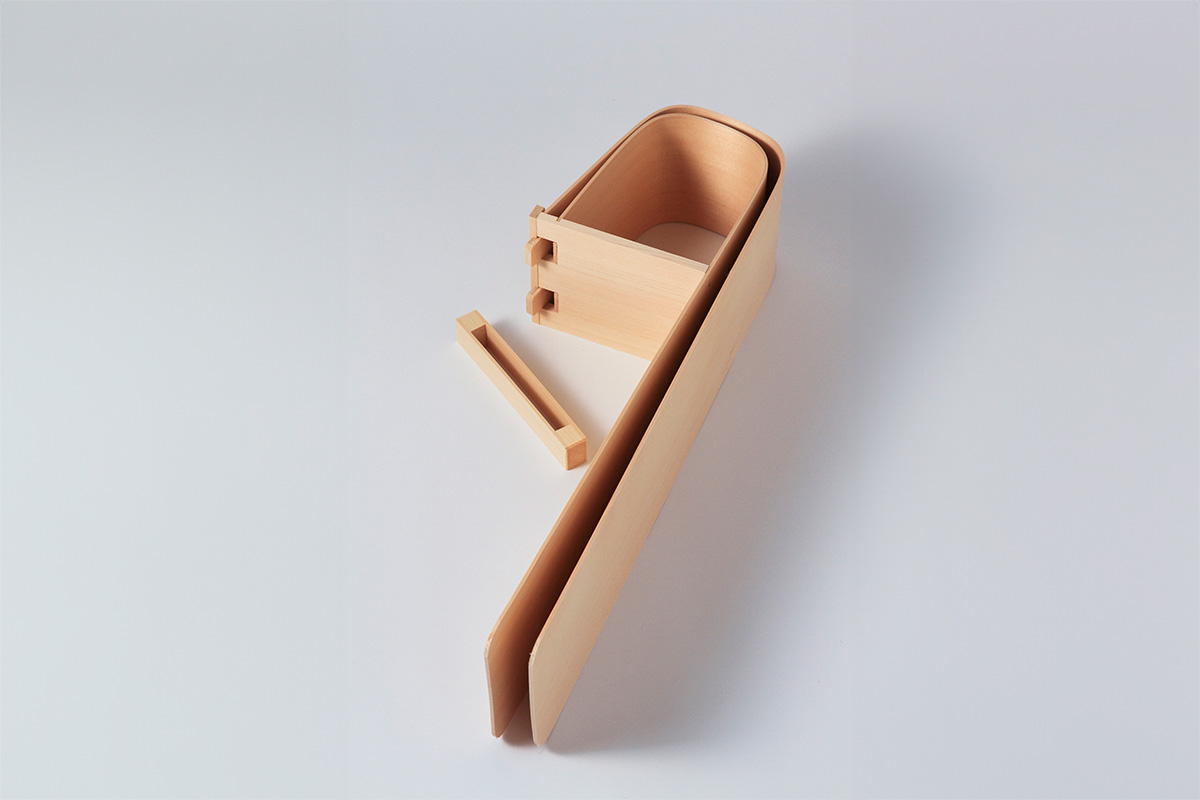 纓挟留具付（木曽檜）